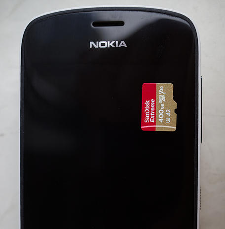 NOKIA PUREVIEW 808 & BIG SD-CARDS
